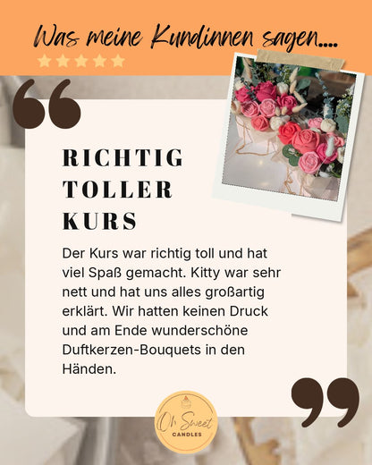 Bouquet Kerzen Workshop