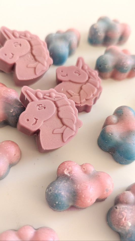 Unicorn Dreams Wax Melts — Rainbow (Juicy Orange, Raspberry & Sweet Sugar)