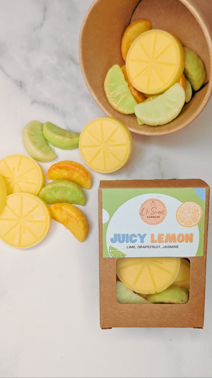 Juicy Lemon Wax Melts — Sicilian Bergamot, Lime & Jasmine