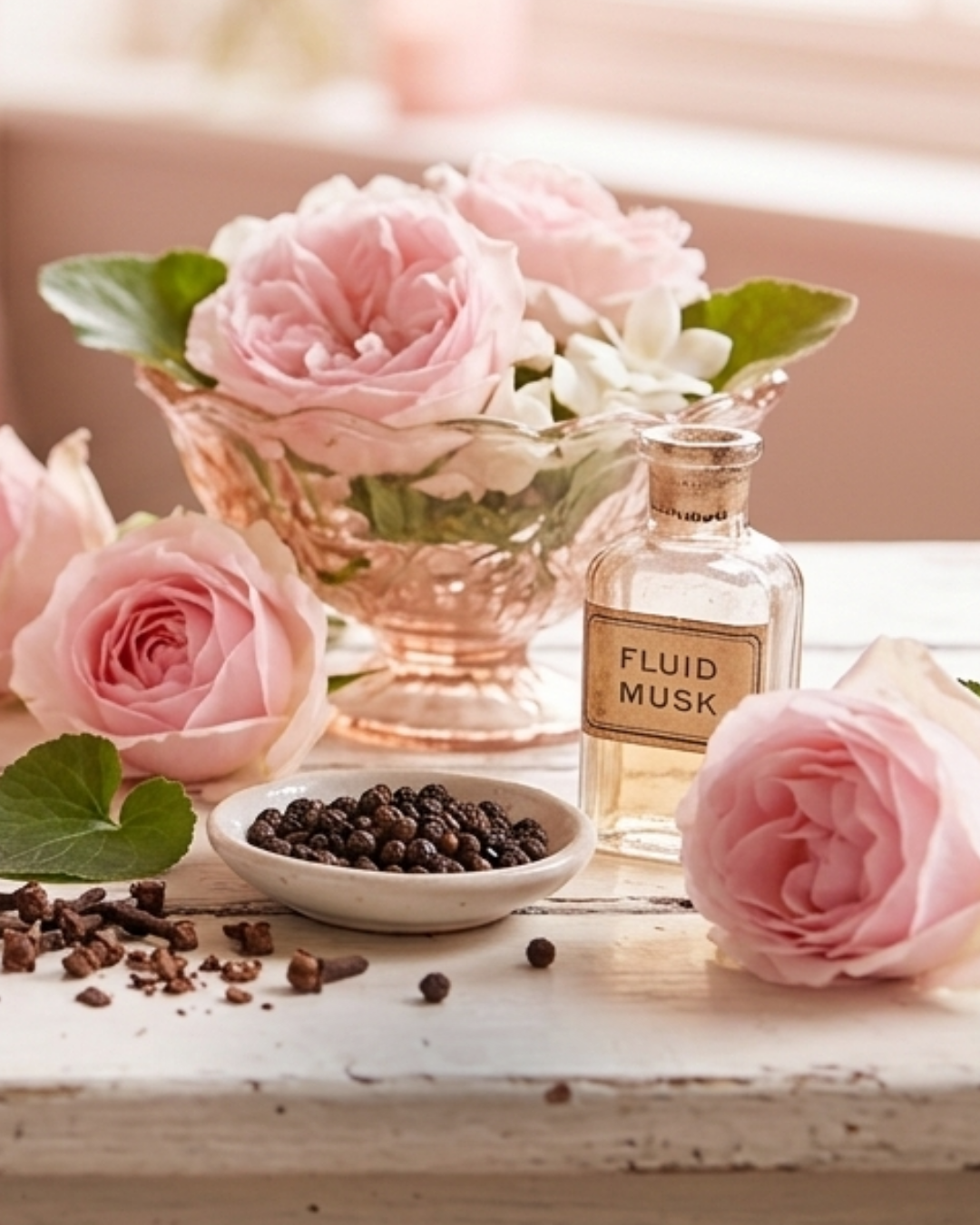 A delicate, romantic candle for spring and summer, bringing a soft, feminine feeling that evokes fresh flowers and thoughtful moments. Vegan; handmade in Tübingen with soy and olive wax.