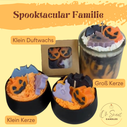 Spooktacular Decorative Scented Candle - Autumn Collection - Halloween Edition