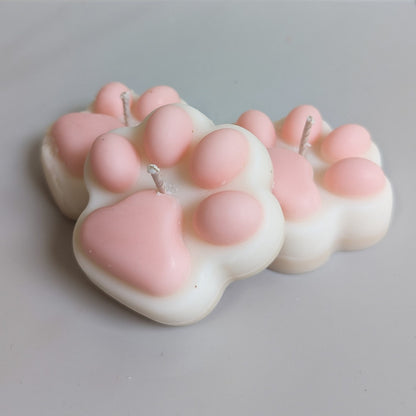Pfoten Waxmelts, Duftwachs Geschenk für sie, ideal für Tierfreunde und Pfotenliebhaber, Duftkerze Deko aus Sojawachs Olivenwachs