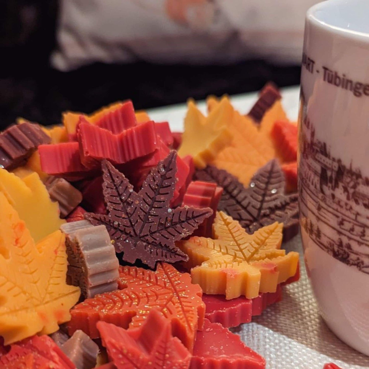 wohlfühlmomente Duftwachs, herbst düfte, modern deko wohnzimmer, herbst deko ideen, herbstdeko, herbstliche duftkerzen, handgemachte deko