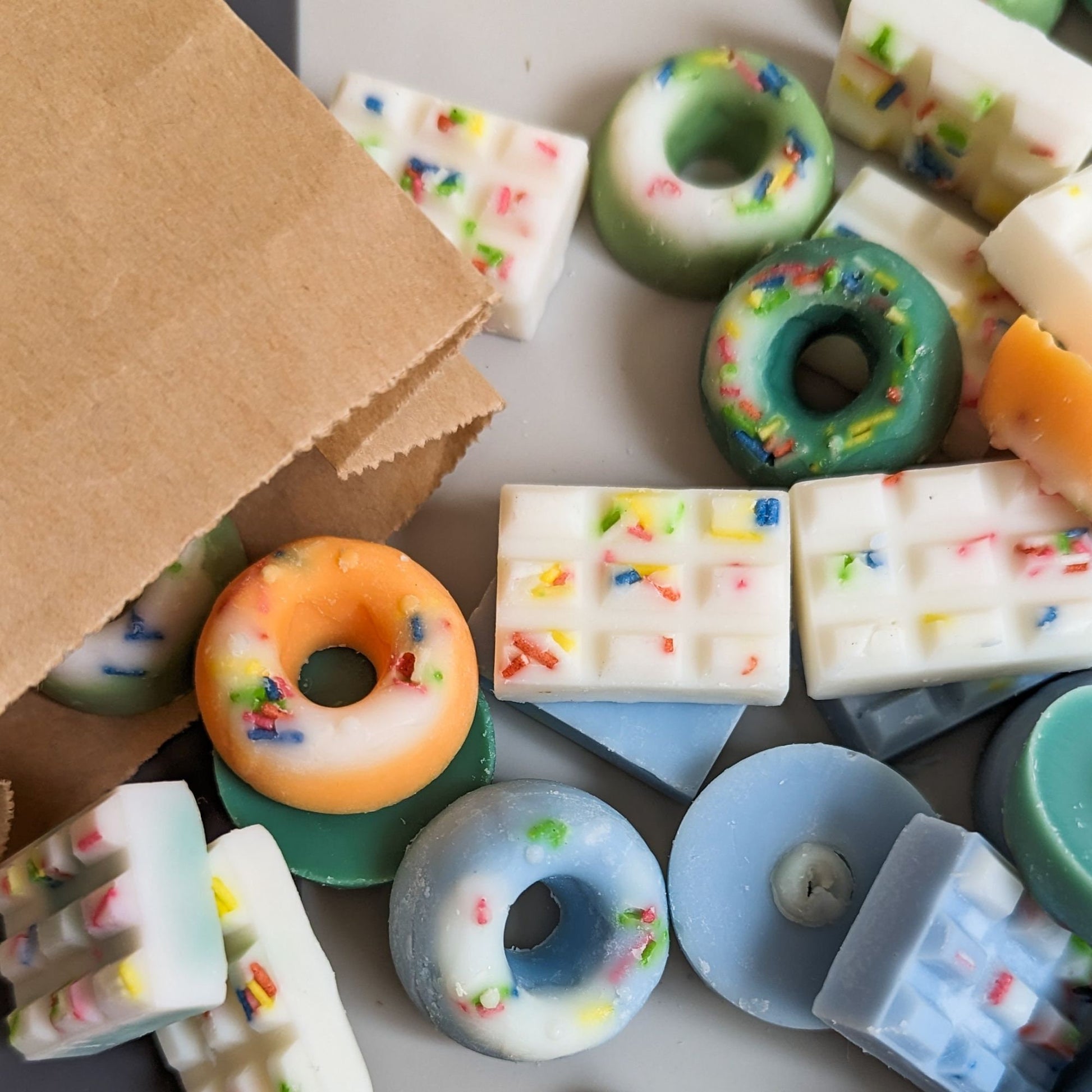 Frühlings Waffle duftwachs , Fruchtige Foodie Düfte Wax melts, achsschmelz geschenk für Freunden, brautparty geschenkideen, duftwachs lampe