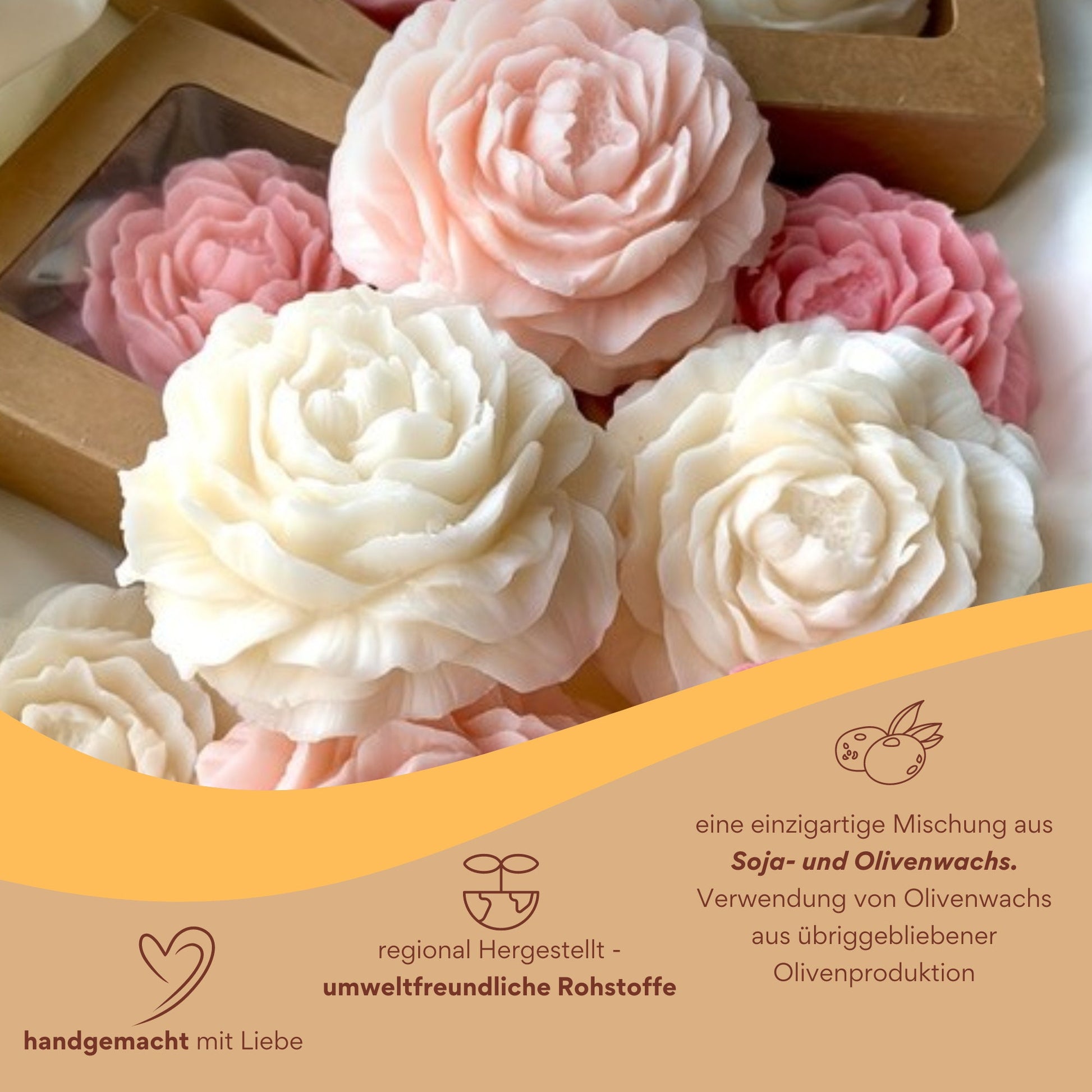 Hochzeitsgeschenk Herz Kerzen Hochzeitsgastkerze Duftkerzen aus Sojawachs kerzen als Gastgeschenke für Hochzeit kleines Hochzeitsgastkerze