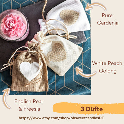 Duftsäckchen jutebeutel, Garderobe Duftsäckchen, Duftbeutel, Auto-Lufterfrischer, Schrank Anhänger, Duftsachet für langanhaltende Frische