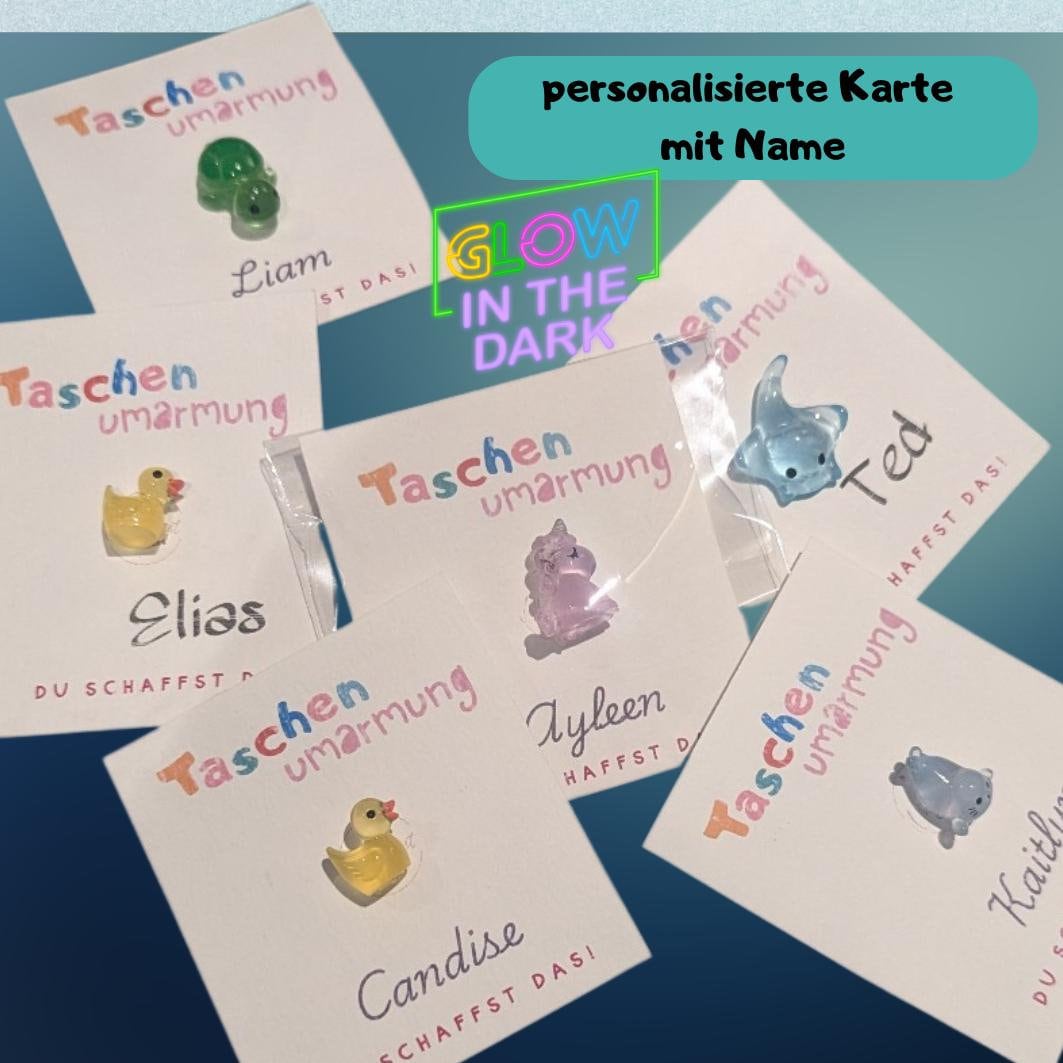 pocket hug personalized gifts children lucky charm school pencil case cute animal hand flatterer child small encouragement gift