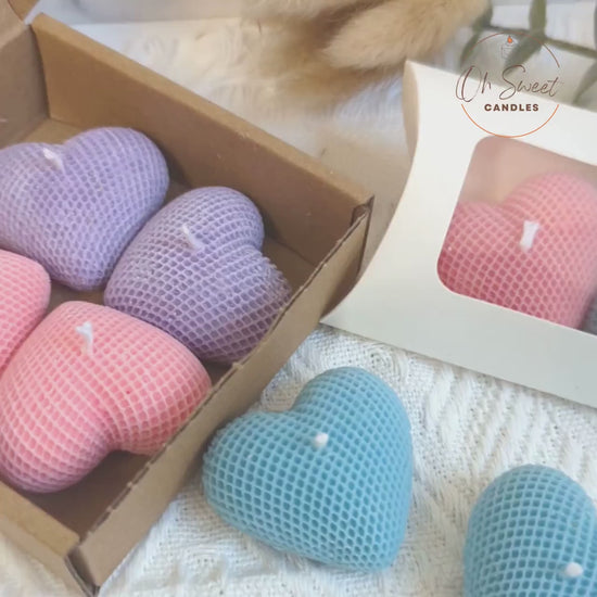 Hochzeitsgeschenk Herz Kerzen Hochzeitsgastkerze Duftkerzen aus Sojawachs kerzen als Gastgeschenke für Hochzeit kleines Hochzeitsgastkerze