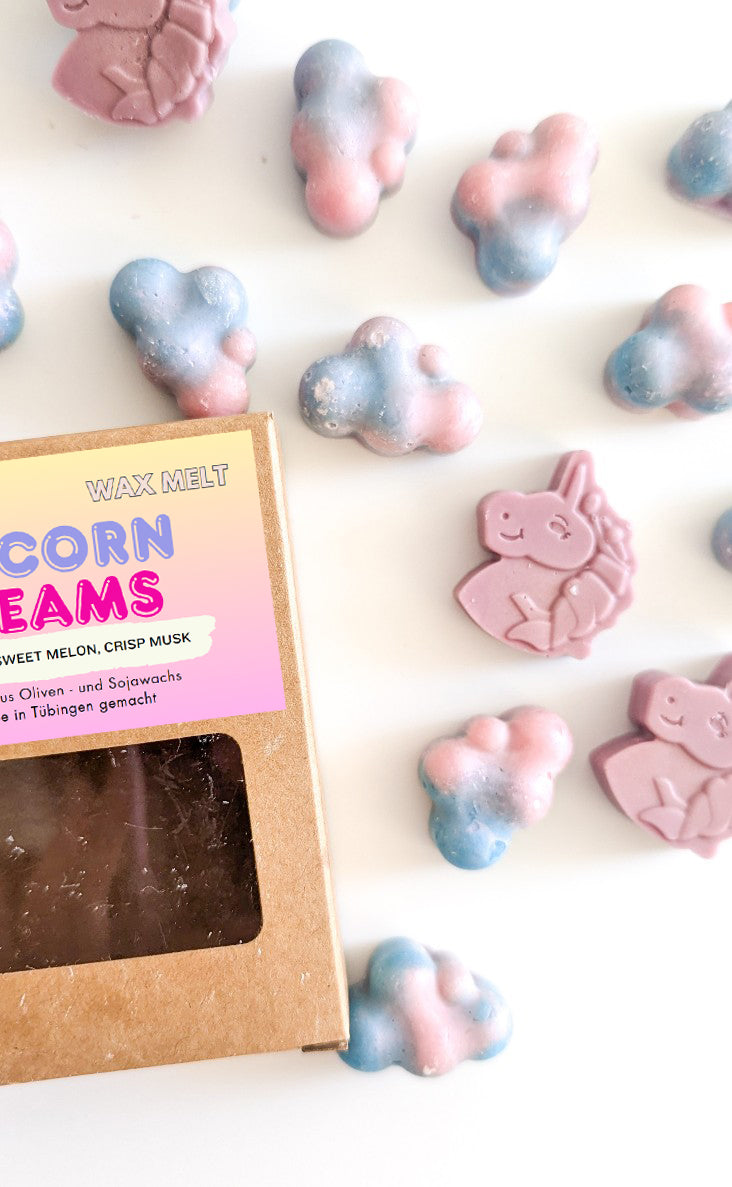Unicorn Dreams Wax Melts — Rainbow (Juicy Orange, Raspberry & Sweet Sugar)